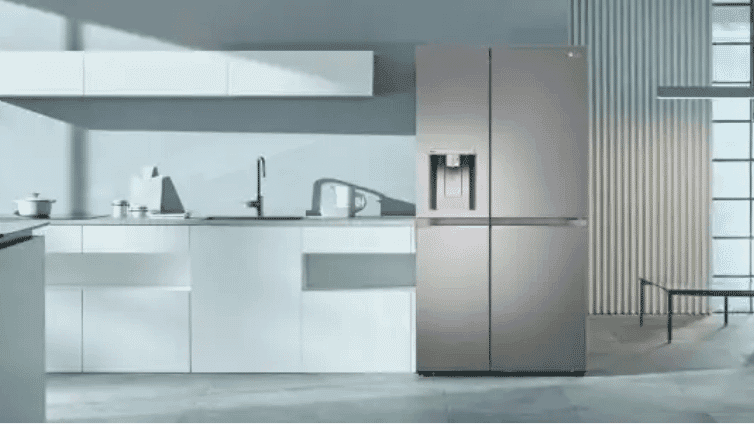 Lifestyle image of an LG Side-By-Side Fridge.